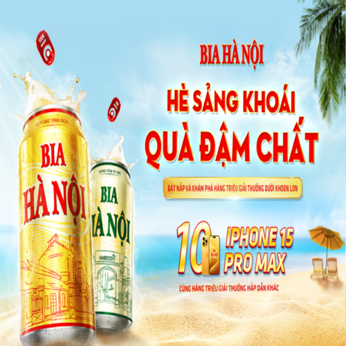 Chương Trình “Bật Hè Sảng Khoái - Trúng Quà Đậm Chất” của Bia Hà Nội