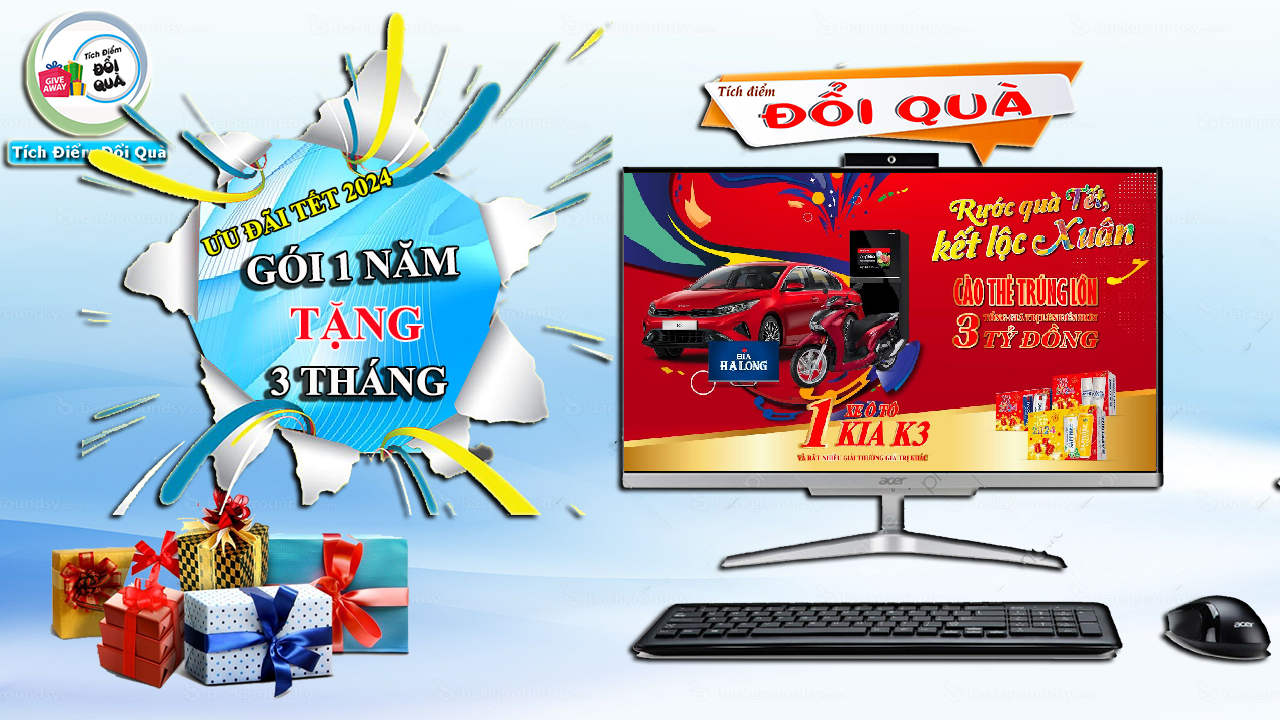 ƯU ĐÃI KHỦNG CHÀO 2024 MUA 1 NĂM TẶNG 3 THÁNG