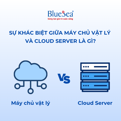 Sự khác biệt giữa máy chủ vật lý và Cloud Server là gì?