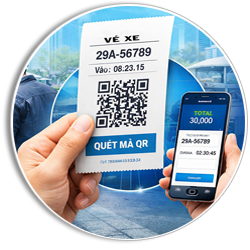 Quản Lý Bãi Xe Thông Minh Với Tem Vé Điện Tử