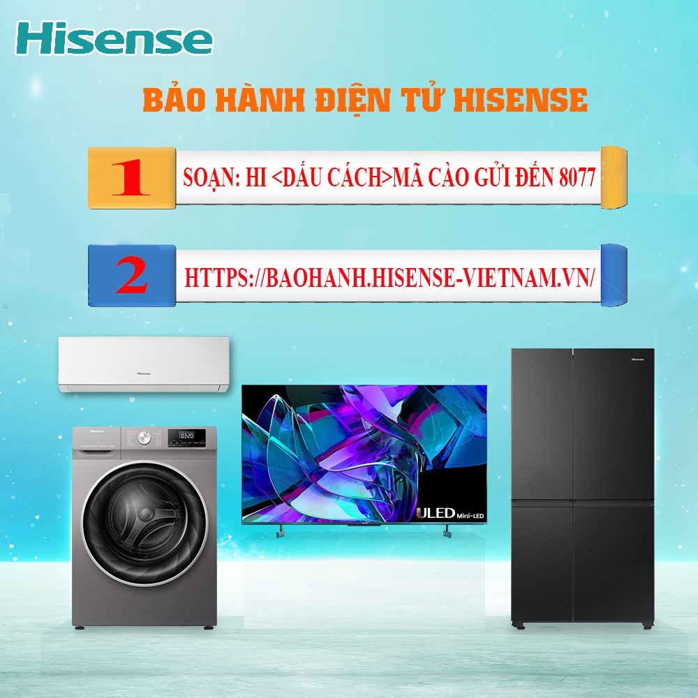 Bảo hành điện tử Hisense